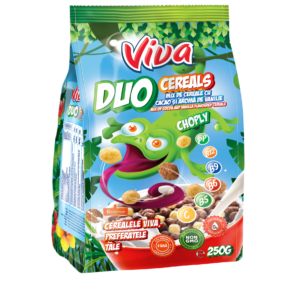 Viva kakaós és vanília ízű gabonagolyó mix